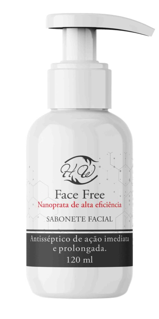 Face free sabonete antisséptico happy world cosméticos