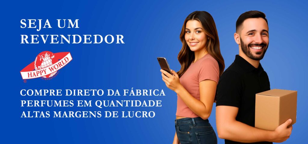 seja um revendedor de perfumes happy world
